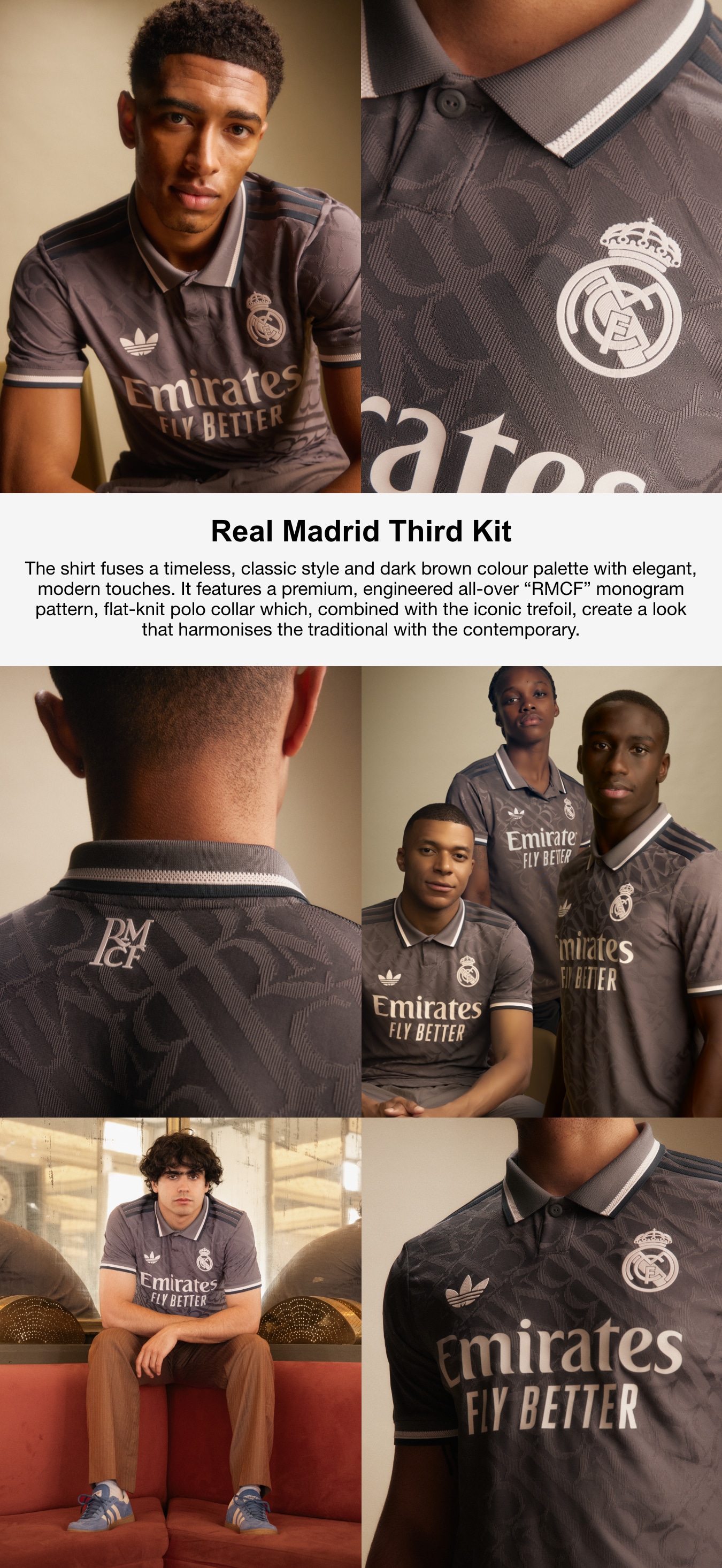 Real Madrid adidas Third Shirt 2024-25